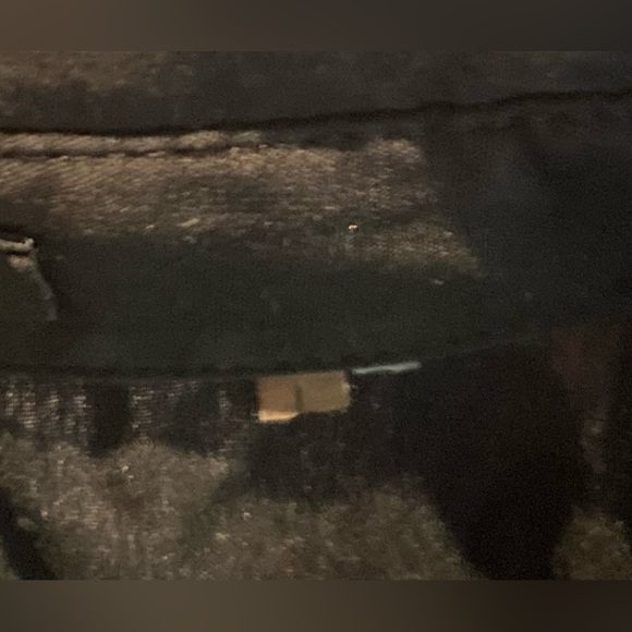 Black Button Up Puff Sleeve Blouse - Picture 6 of 7